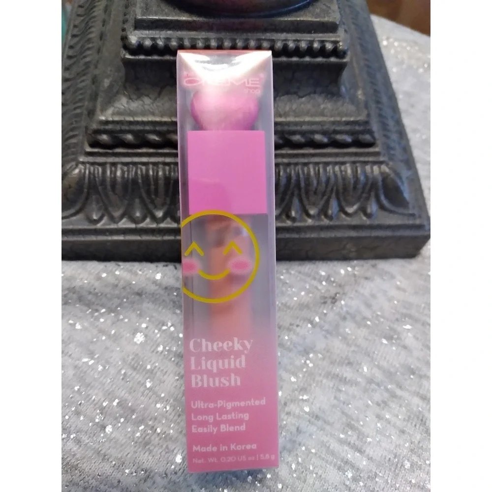 The Creme Shop Cheeky Liquid Blush Peach‎ Promise Ultra Pigmented, Long Lasting